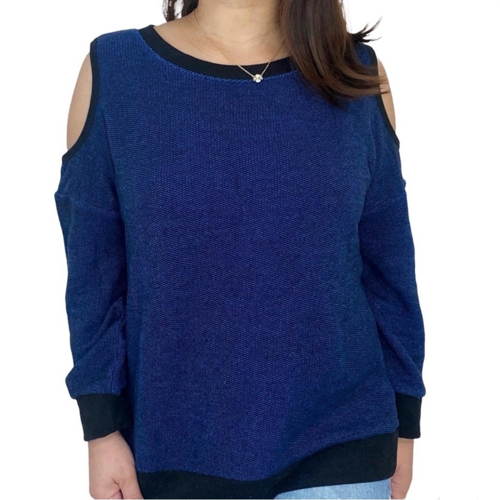 EUC Sanctuary • cold shoulder sweater • small